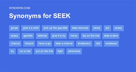 eeking definition|synonyms of seeking.